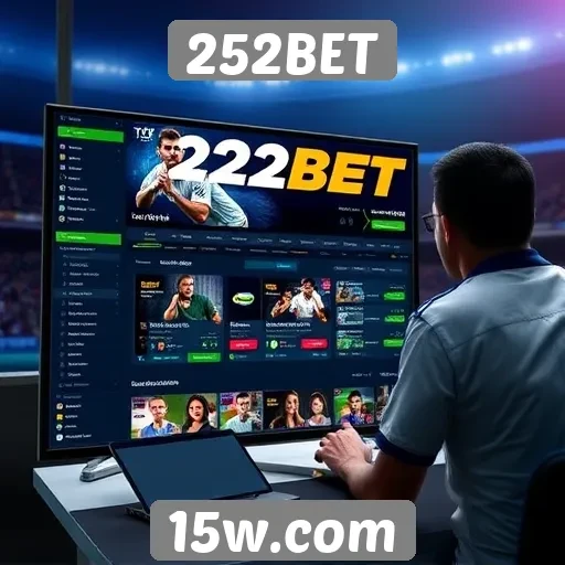 Experiência de usuário no site 252BET
